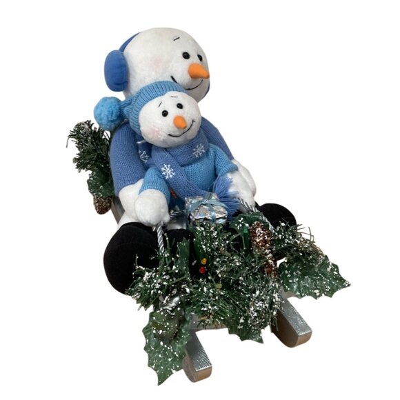 Vtg Avon A Magical Winter Sleigh Ride Christmas Snowman Sledding Musical VIDEO - Picture 1 of 9
